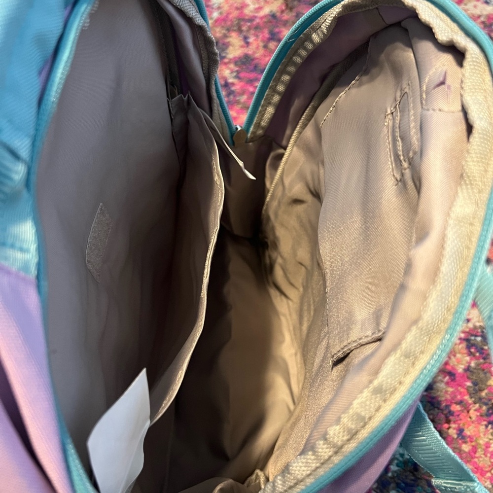 Pottery Barn Kids Butterfly Backpack in Pink and Blue Mackenzie small NWT glow - Picture 8 of 9